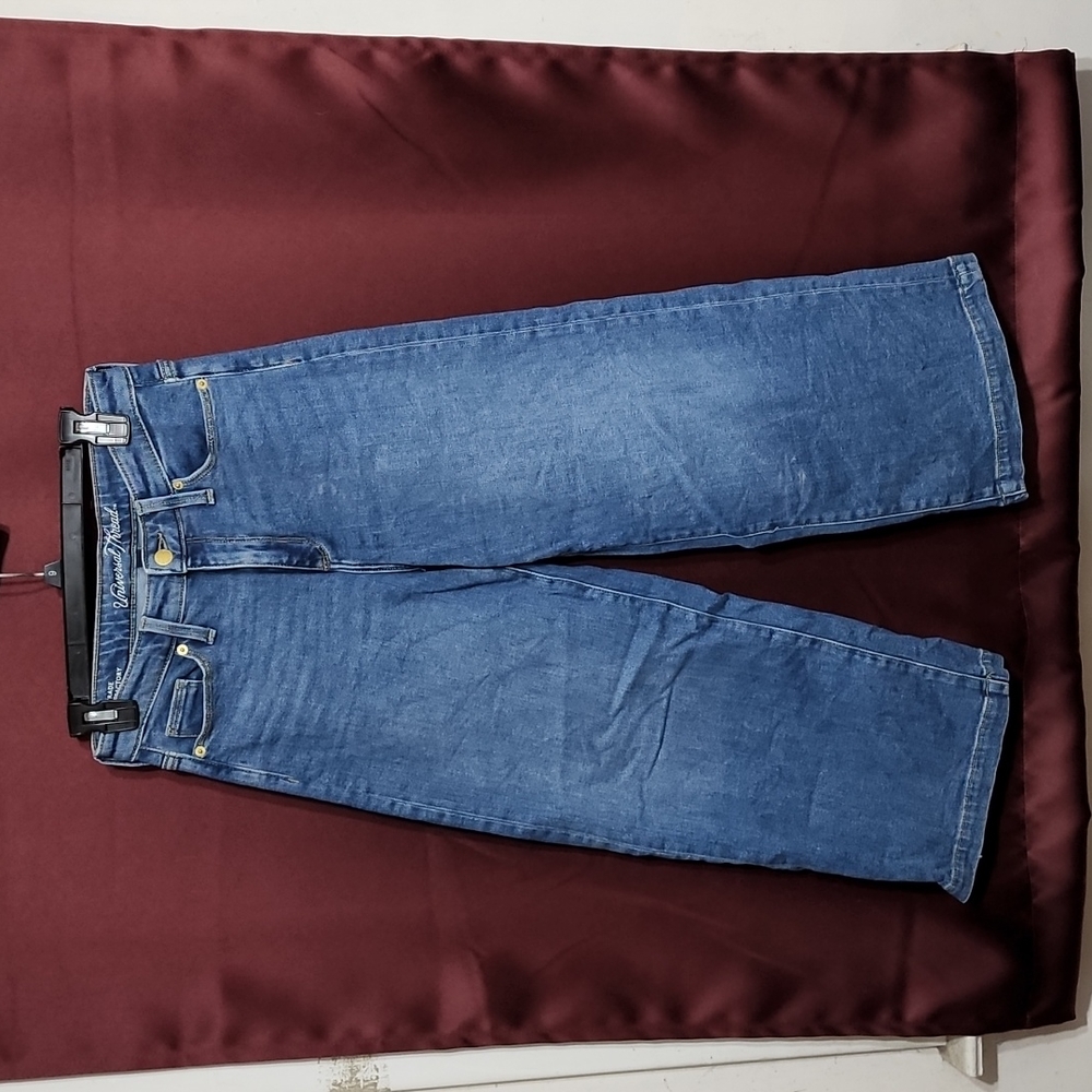 Universal Thread Highest Rise Wide Leg Crop Jeans, Size 4/27R